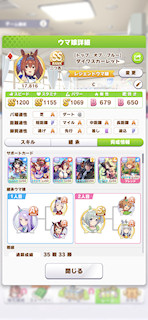 [ダイワスカーレットのステータス(サポート)]