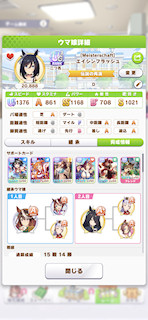 [エイシンフラッシュのステータス(サポート)]