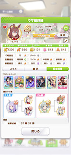 [新ミホノブルボンのステータス(サポート)]
