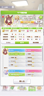 [新ミホノブルボンのステータス(継承)]