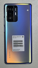 [Xiaomi 11T Proの裏面]