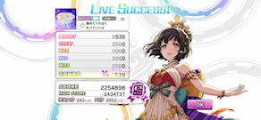 [Vo型リフレイン編成でのスコア]