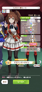 [第4レースのパドック]