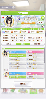 [エイシンフラッシュのステータス(継承)]