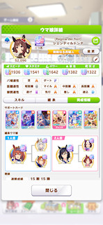 [ジェンティルドンナのステータス(サポート)]