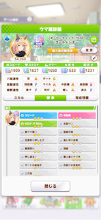 [ゴールドシチーのステータス(継承)]