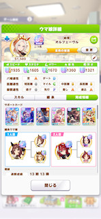 [オルフェーヴルのステータス(サポート)]