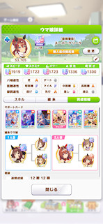 [忍者スーパークリークのステータス(サポート)]