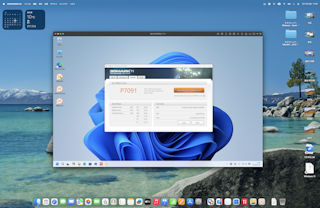 [M4 MacBook Air 13での3DMark11]